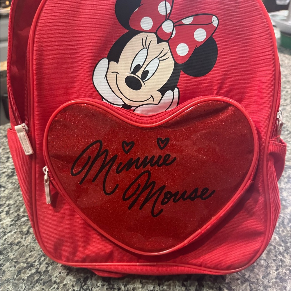 Minnie Mouse Red Kids Backpack